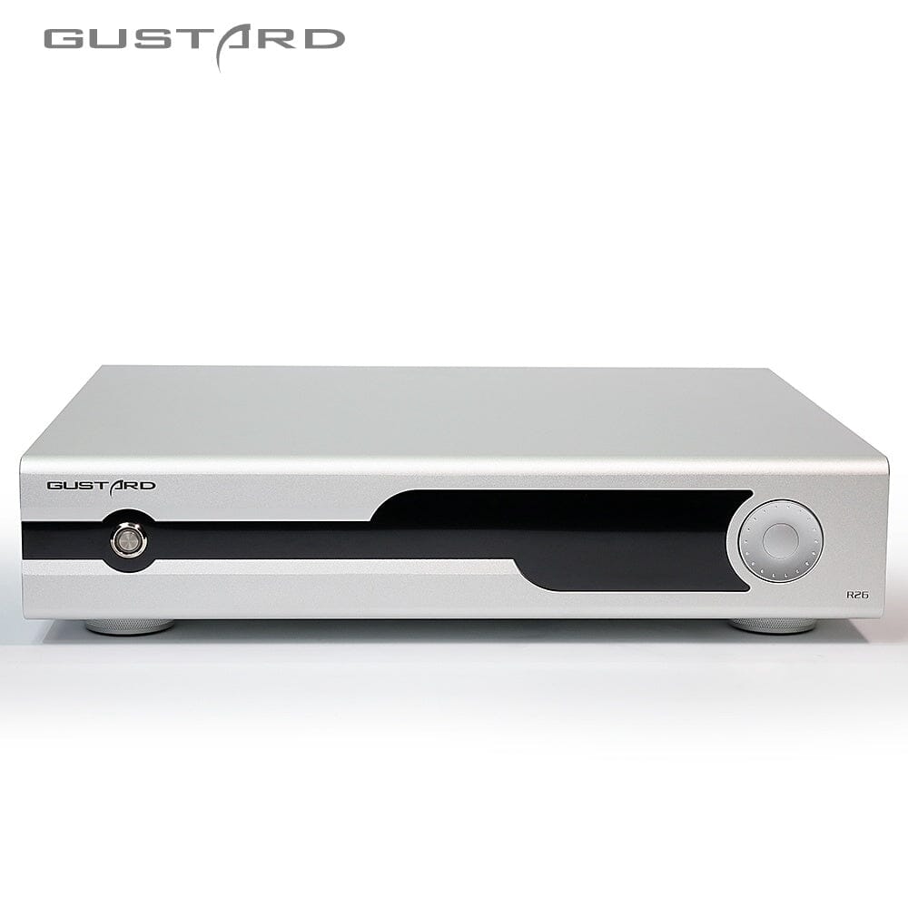Gustard DAC-R26 Discrete R2R DAC With Streamer Renderer HiFiGo Silver 