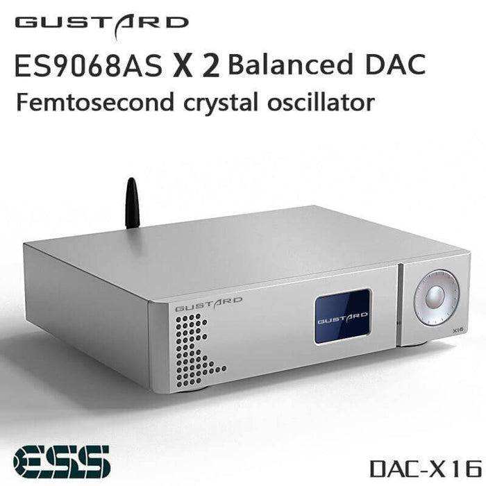 Gustard DAC-X16 Balanced DAC HiFiGo 