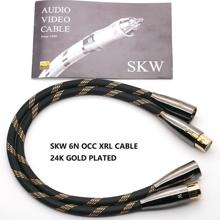 GUSTARD X16 + H16 + Fuse + XLR Cable Stack HiFiGo Black X16+H16+ Gustard Fuse + SKW 35CM 6N OCC XLR CABLE 1 PAIR 
