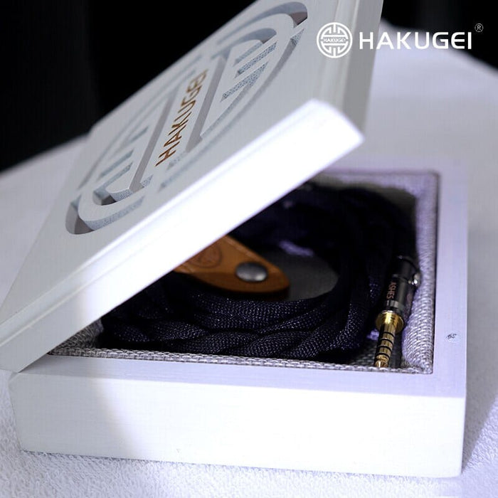 HAKUGEI Ashes Litz 7N Copper Cotton Shielding Earphone Cable 2.5 3.5 4.4 - 0.78 2Pin / MMCX HiFiGo 