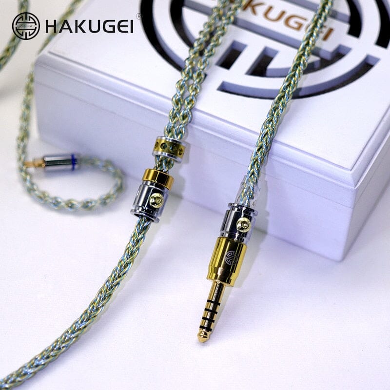 HAKUGEI Bifrost Graphene Ternary Hybrid Earphone Cable 2.5 3.5 4.4 - 0.78 2Pin / MMCX HiFiGo 