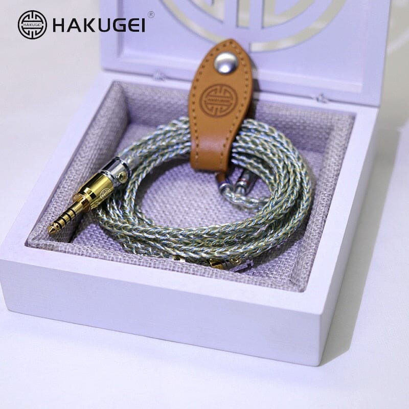 HAKUGEI Bifrost Graphene Ternary Hybrid Earphone Cable 2.5 3.5 4.4 - 0.78 2Pin / MMCX HiFiGo 