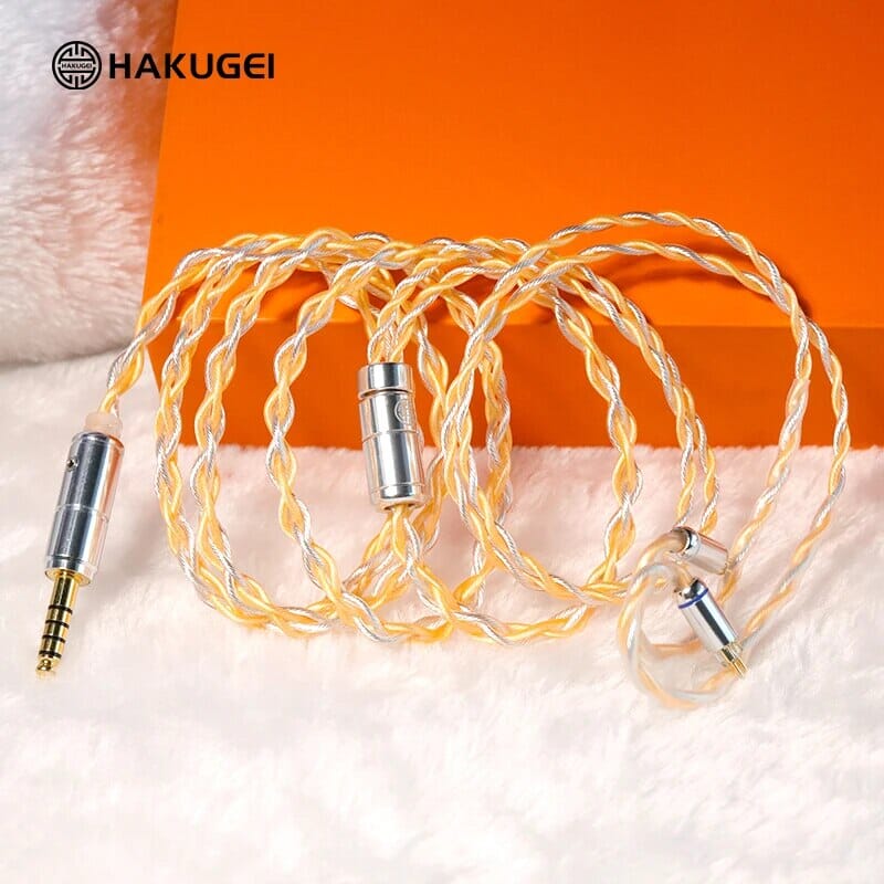 HAKUGEI Daju Litz Silver-Plated 6N OCC Upgrade Cable