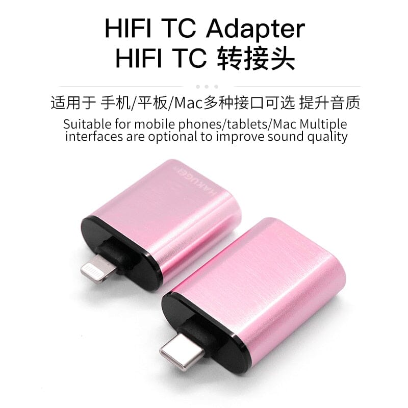 HAKUGEI HiFi Apple Android Adapter Type-C / Lightning to 2.5mm & 3.5mm HiFiGo 