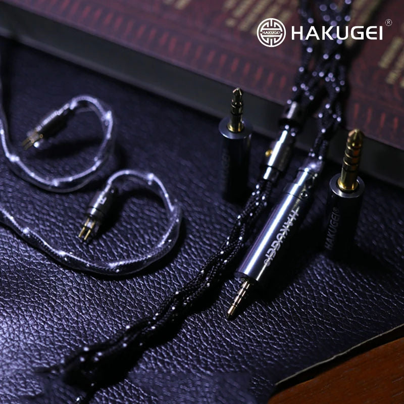 HAKUGEI Interligent Star 7N OCC Hifi Earphone Cable - 2Pin / MMCX / QDC / Flat 2Pin HiFiGo 