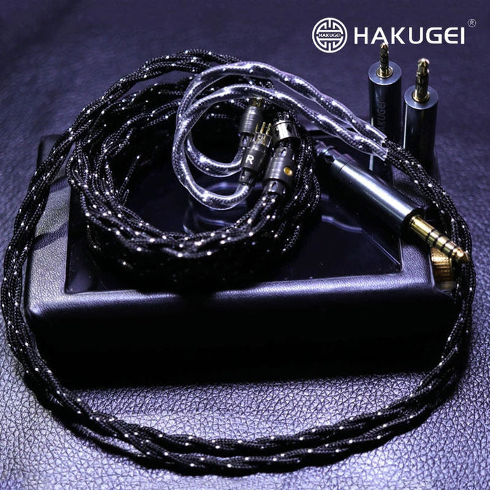 HAKUGEI Interligent Star 7N OCC Hifi Earphone Cable - 2Pin / MMCX / QDC / Flat 2Pin HiFiGo 