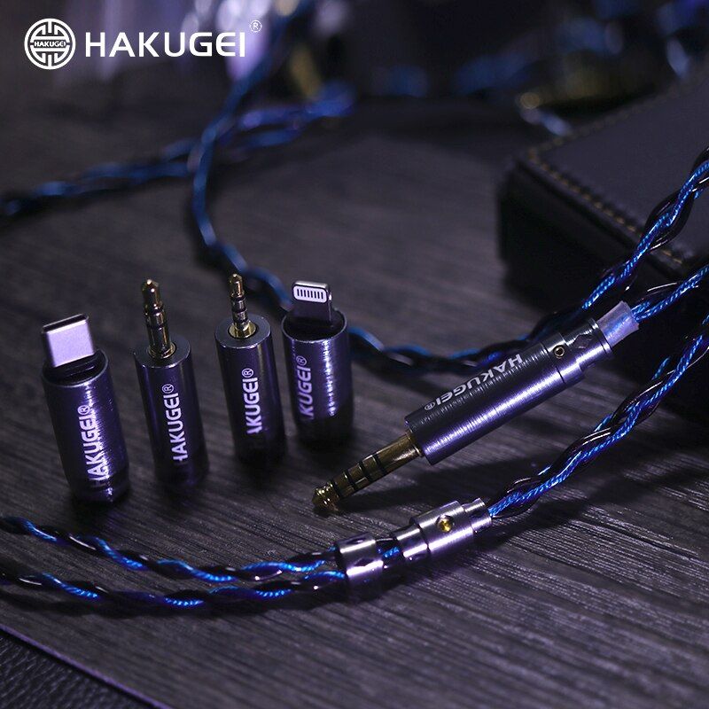 イヤホン Hakugei moon phenix 1DD+3BA+1LCP+2PZT イヤホン Hakugei