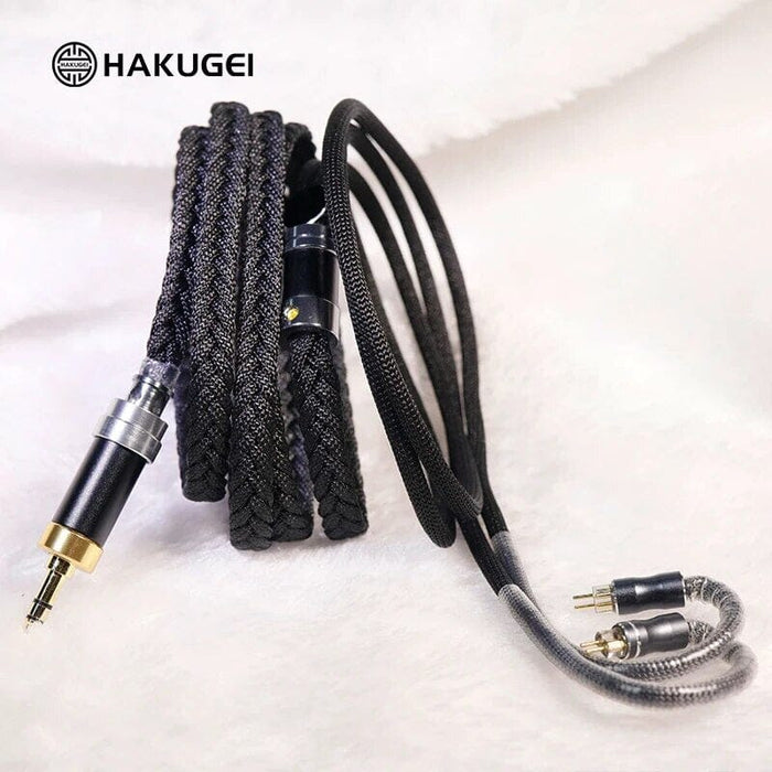 Hakugei Prince Silver-Plated 6N OCC Headset Line Earphone Upgrade Cable HiFiGo 