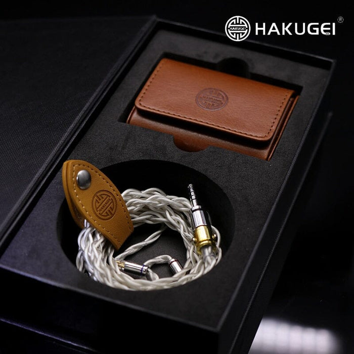 HAKUGEI Skyrim Litz 6N Pure Silver Shielding Cooxical Earphone Cable 2.5 3.5 4.4 - 0.78 2Pin / MMCX HiFiGo 