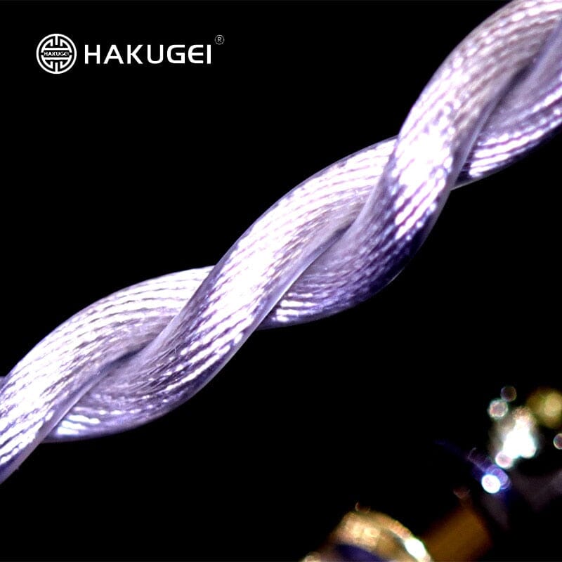 HAKUGEI White Dragon Gold Silver Palladium Alloy Shielding Cable