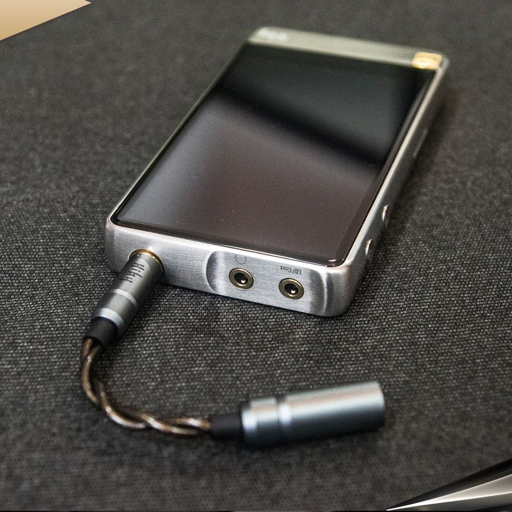 HiBy 4.4mm Impedance Adapter for Headphones Compatible with 4.4mm 2.5mm Headphone HiFiGo 