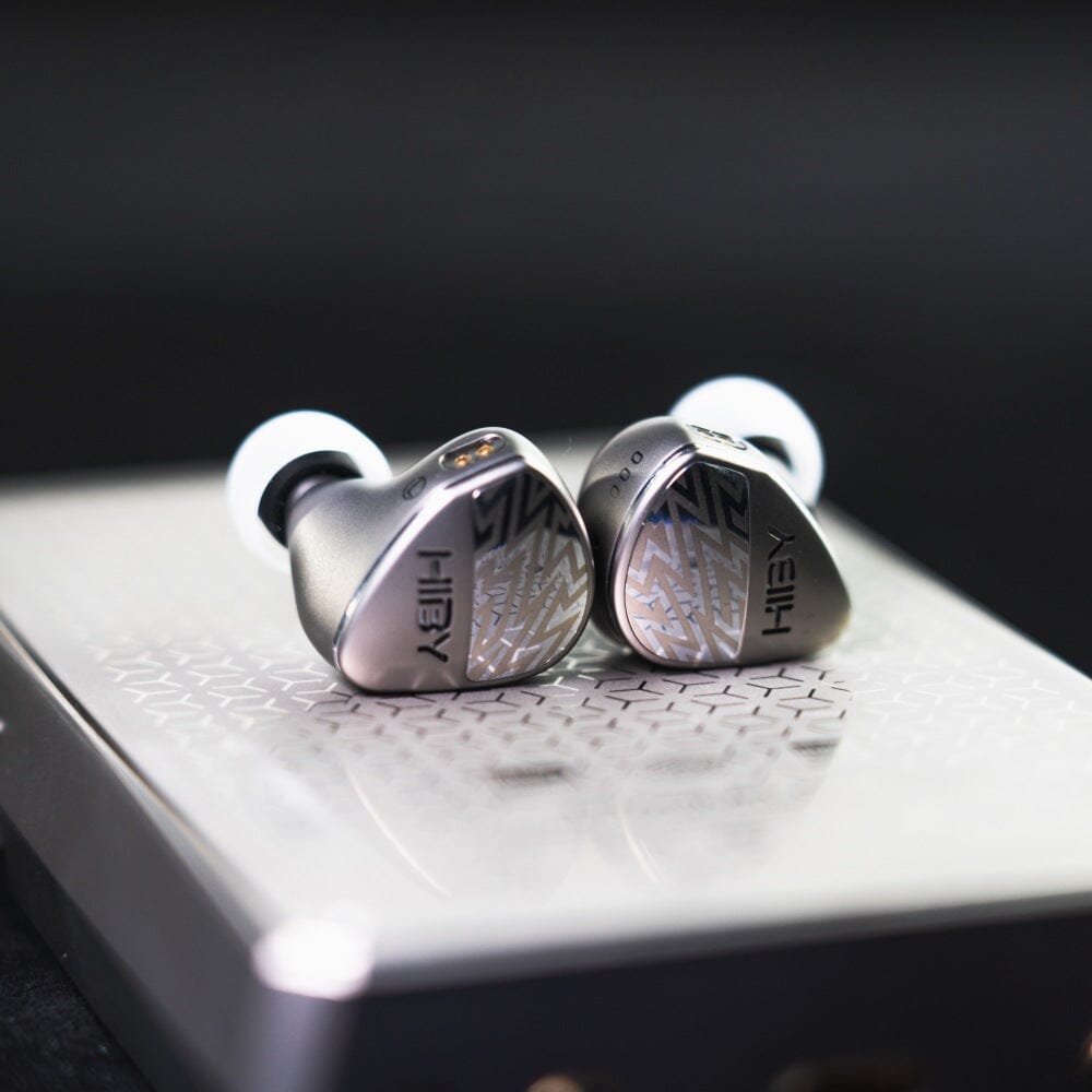 HiBy Zeta 3-Hybrid 4-EST 5-Way Artistic In-Ear Monitors IEMs Earphone HiFiGo 