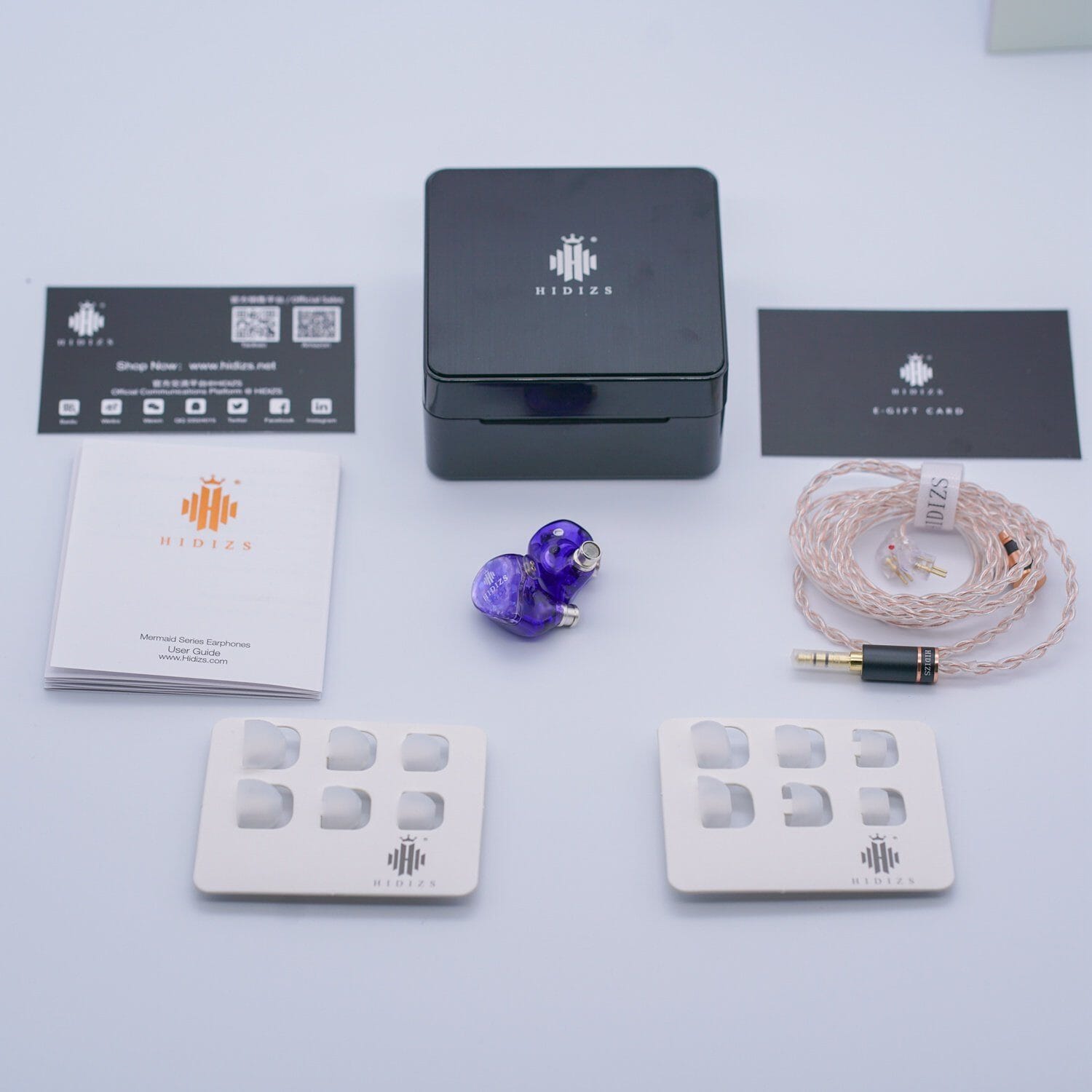 Hidizs MS2 Hybrid Dual Drivers(1 Knowles BA+1 DD)HiFi In-Ear Earphone Earphone HiFiGo 