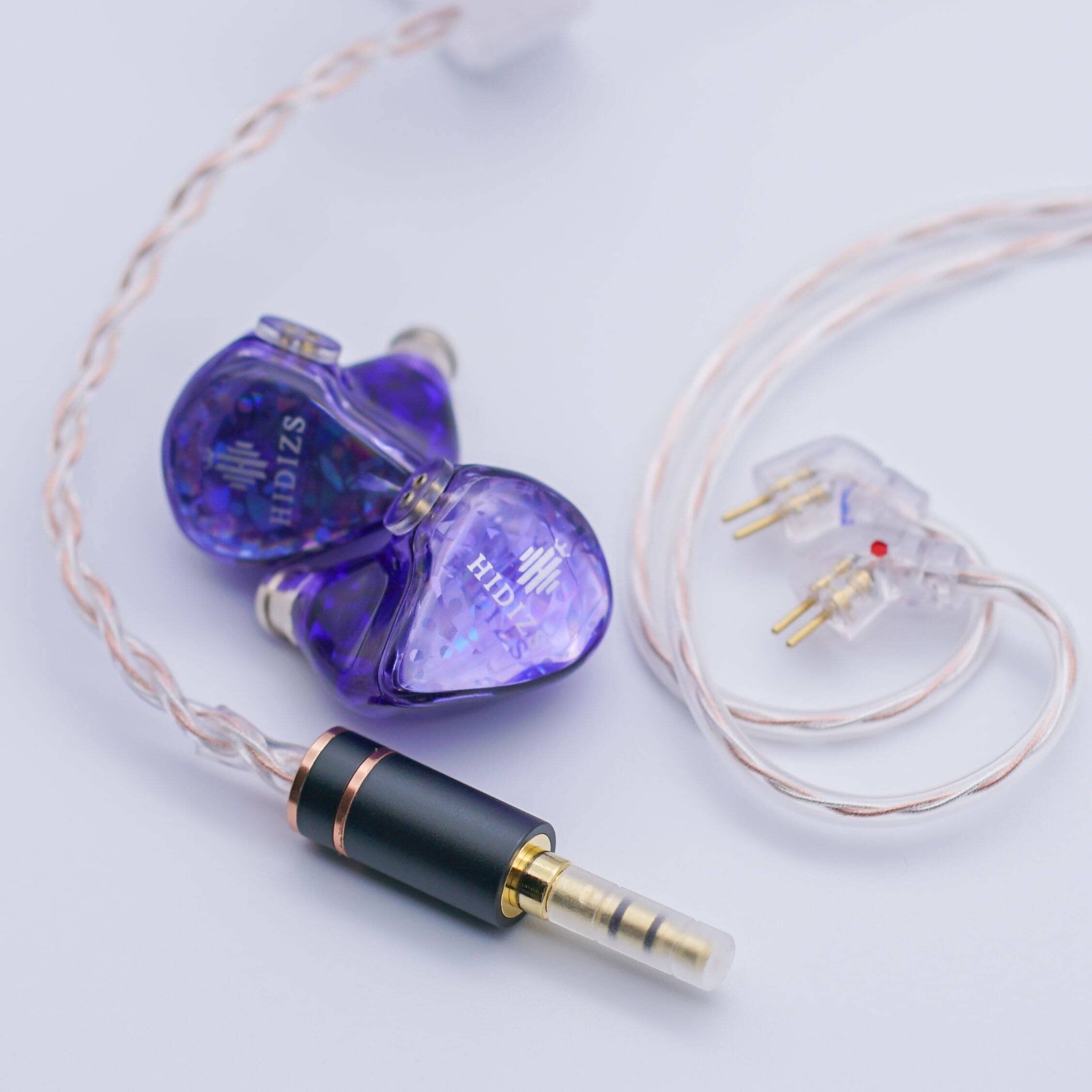 Hidizs MS2 Hybrid Dual Drivers(1 Knowles BA+1 DD)HiFi In-Ear Earphone Earphone HiFiGo 