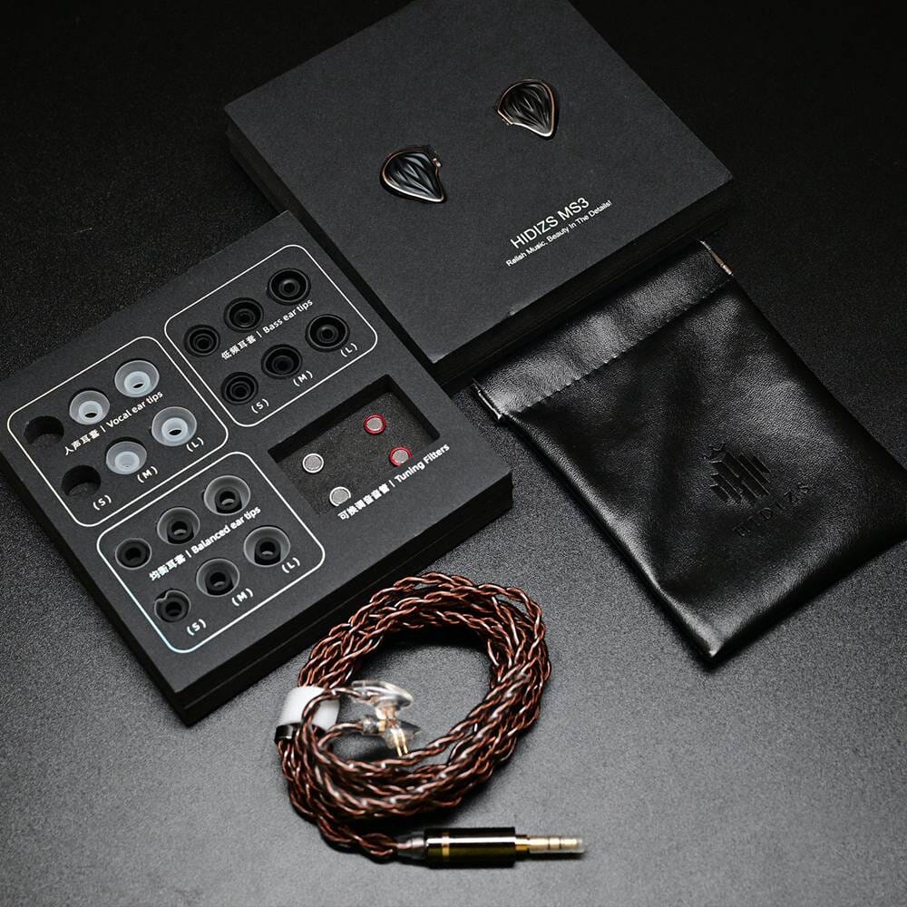Hidizs MS3 2BA+1DD Hybrid HiFi In-Ear Monitors HiFiGo 