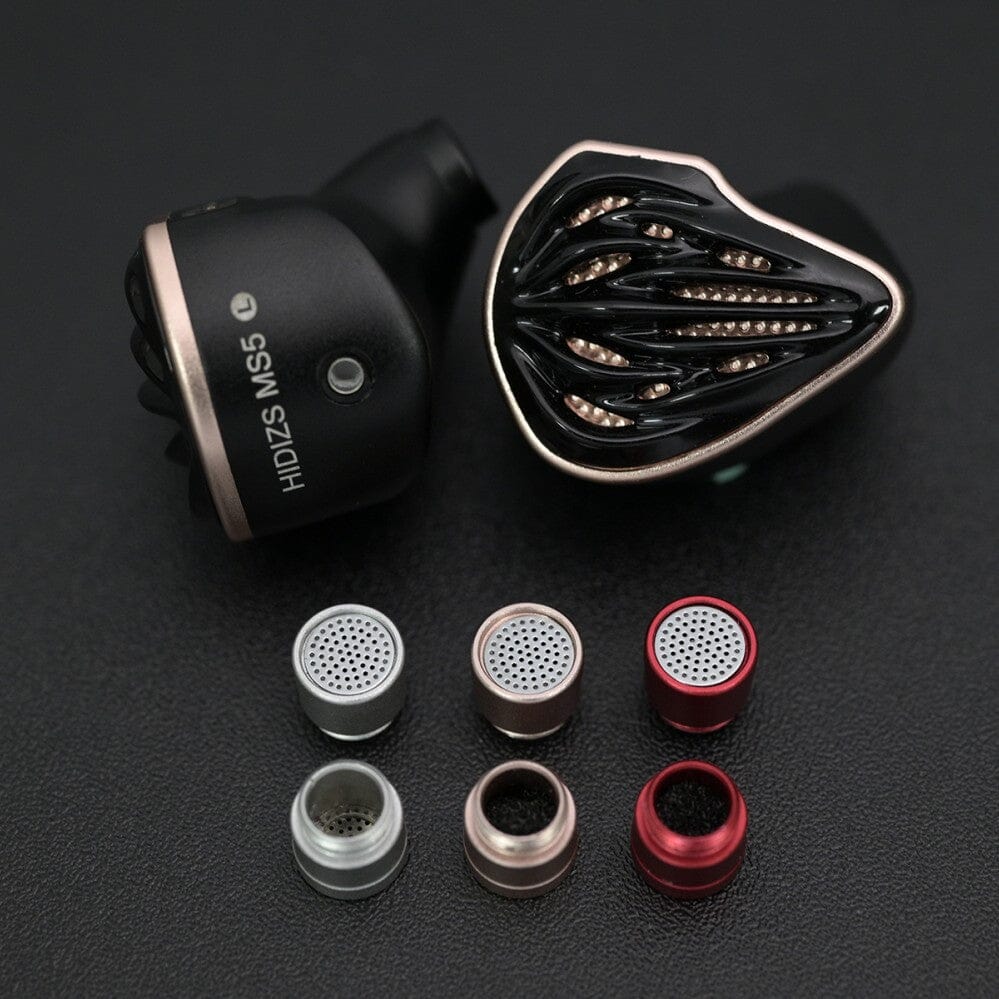 Hidizs MS5 4BA+1DD Hybrid 5 Units HiFi In-Ear Monitor Earphone Earphone HiFiGo 