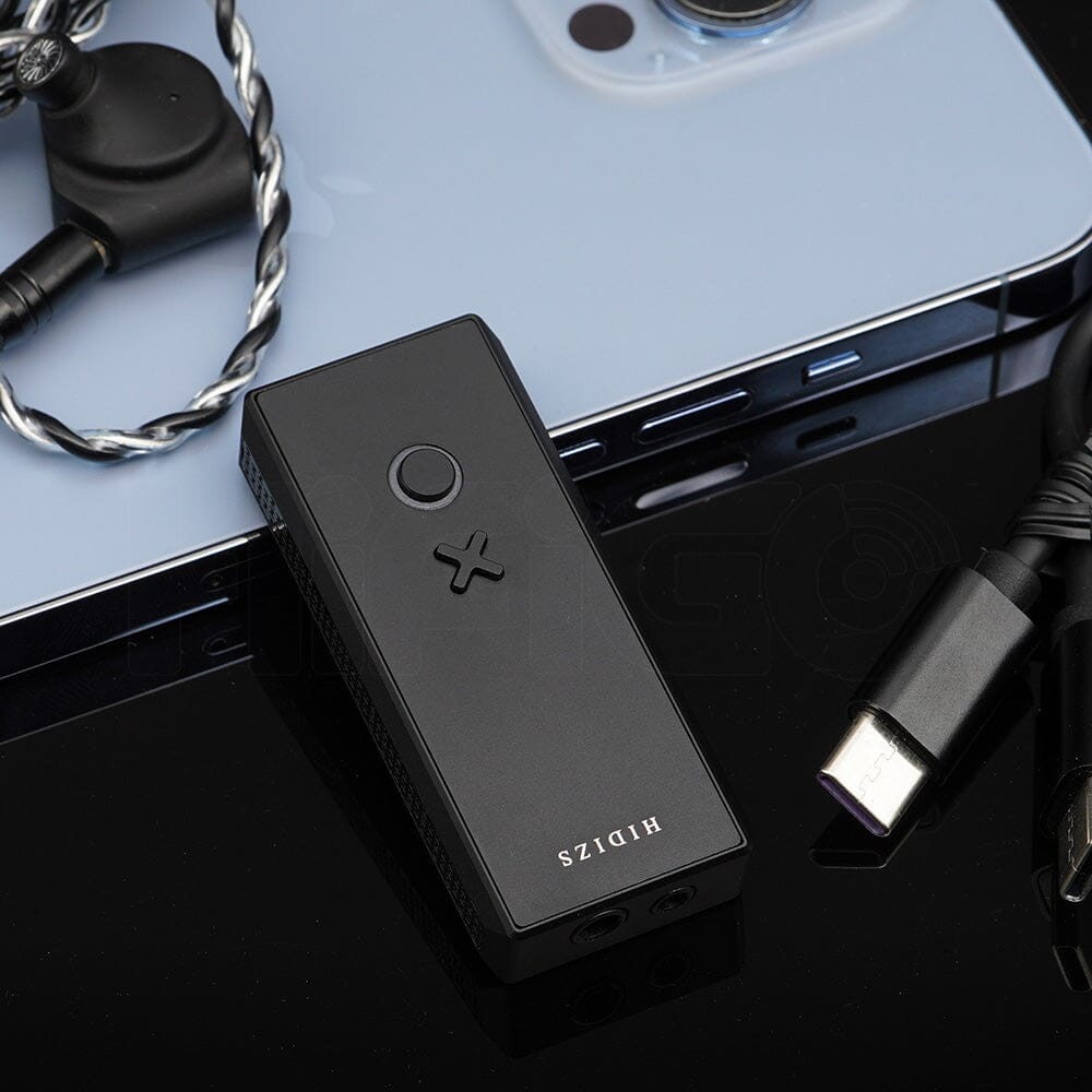 Hidizs XO Single-ended & Balanced Portable AMP & DAC MQA 16× Dongle Headphone AMP DAC HiFiGo 