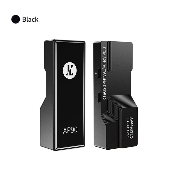 JCALLY AP90 Portable DAC Amplifier With Phones AMP Supports Headphone Amplifier Balanced OutputOTG Headphone AMP DAC HiFiGo China AP90 Black Withou Cable 