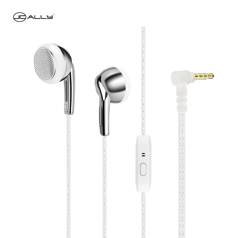 JCALLY EP985 Bio-Composite Diaphragm Full frequency Dynamic Flat Head Earphone HiFiGo 