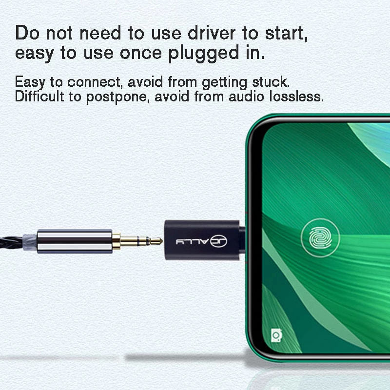 JCALLY JA04 Adapter ALC5686 HiFi Decoding Global DAC Chip For Google Huawei HiFiGo 