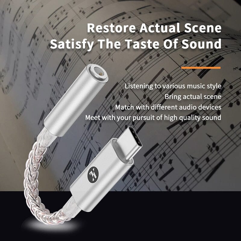 JCALLY JM80E Digital Audio Portable DAC & AMP With Type-C To 3.5mm Support Mic Phone Call HiFiGo 