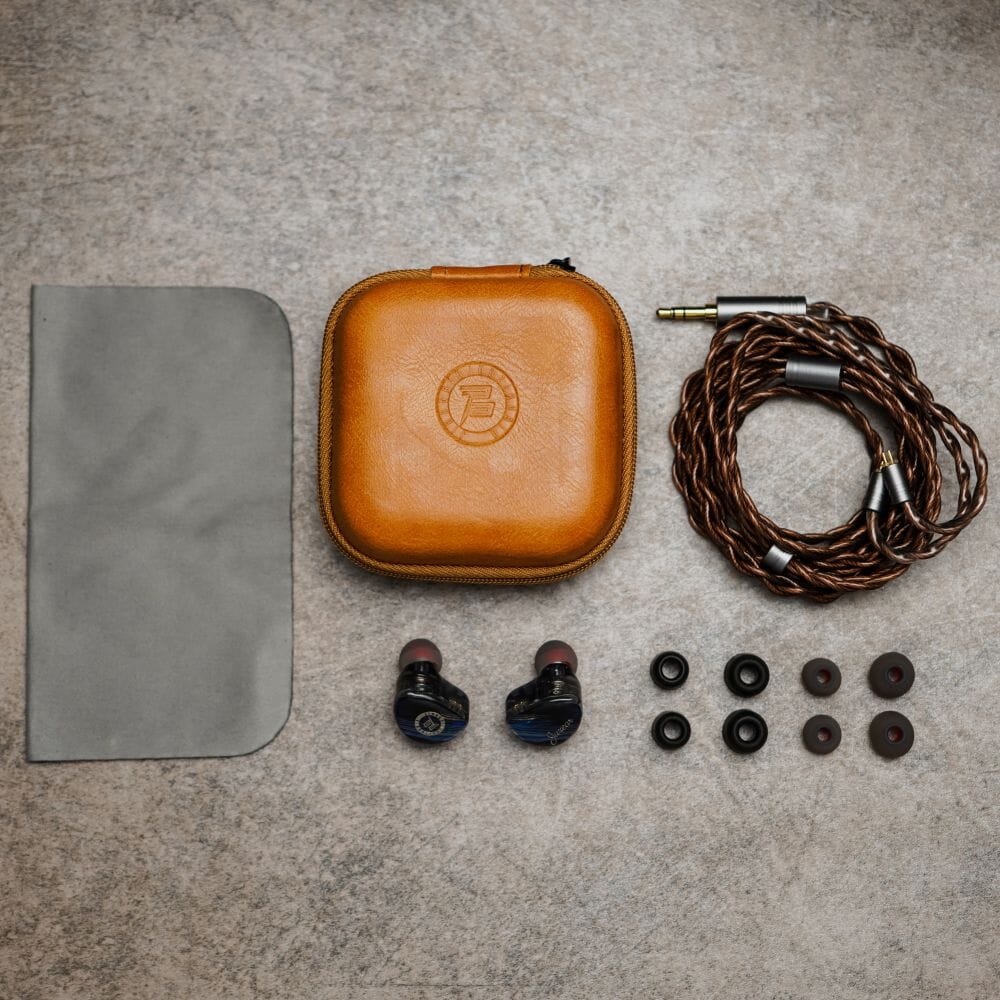 JUZEAR Clear 10mm LCP Dynamic Driver In-Ear Earphone HiFiGo 