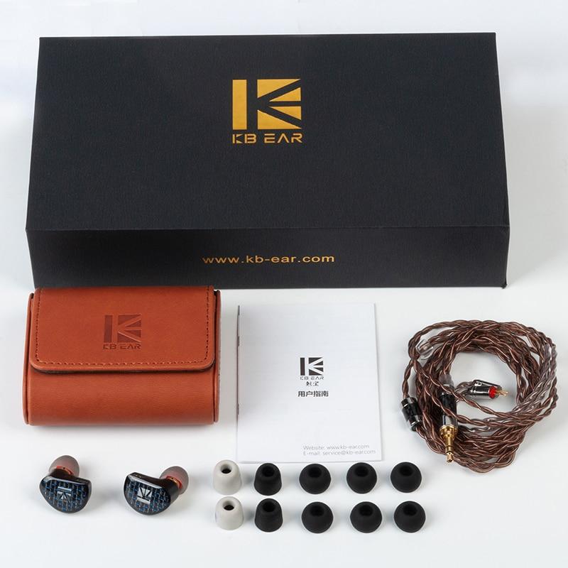 KBEAR Believe 9mm Pure Beryllium Diaphragm 1DD In Ear Earphone HiFiGo 