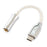 KBEAR T2 Digital Decoding High-performance DAC Chip Earphone Adapter Cable HiFiGo Cable2 Silver Litz 