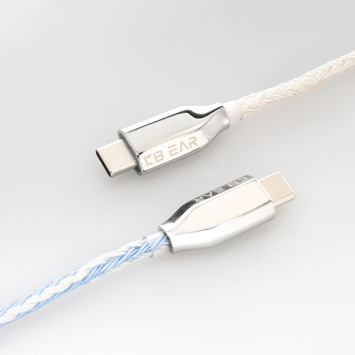 KBEAR T3 Plus 16- Core Decoding Earphone Cable With Type-C - MMCX / 2PIN / TFZ Connector Earphone Cable HiFiGo 