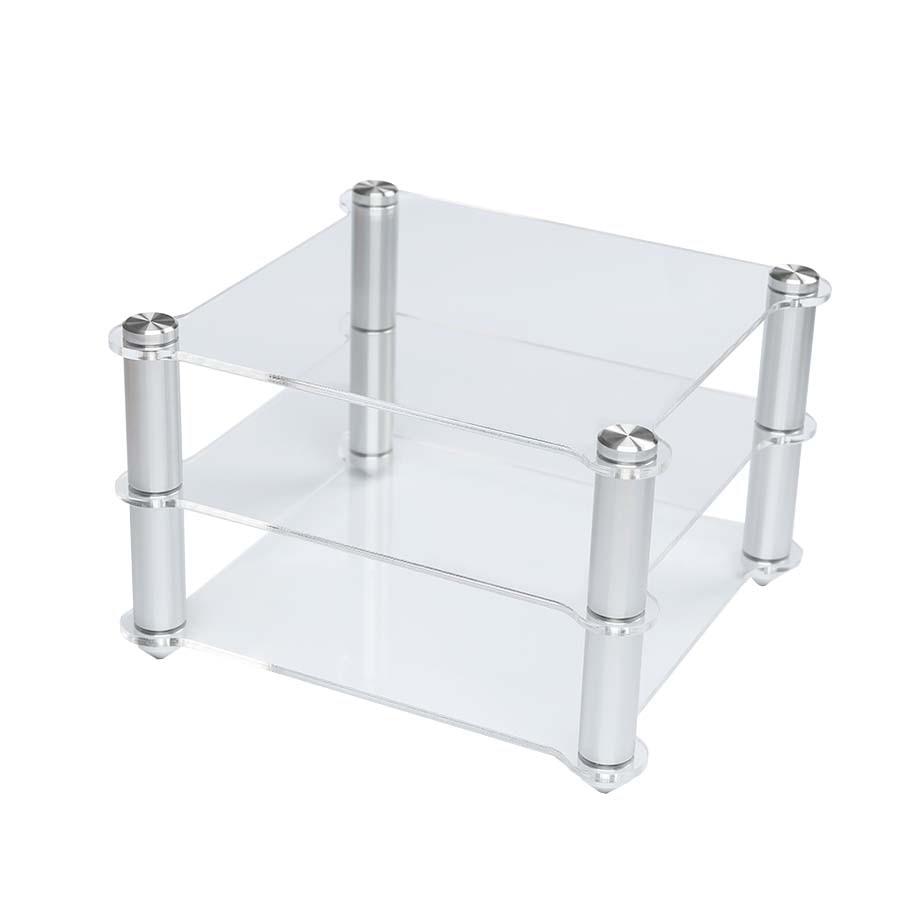 KGU12 Exquisite Acrylic Shelf HIFI Amplifier Decoder Frame Transparent HiFiGo 