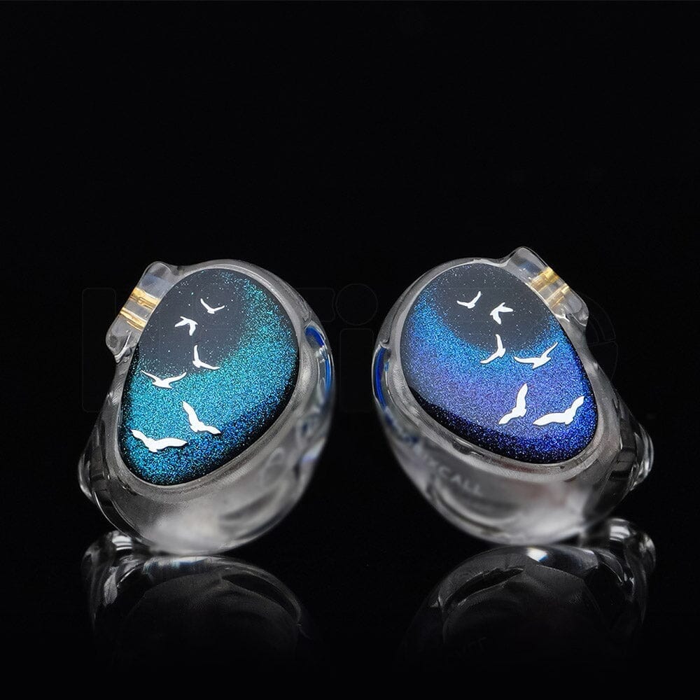 Kinera Celest Phoenixcall 1DD+2BA+2 Micro Planar Drivers IEMs HiFiGo Transparent 4.4mm 