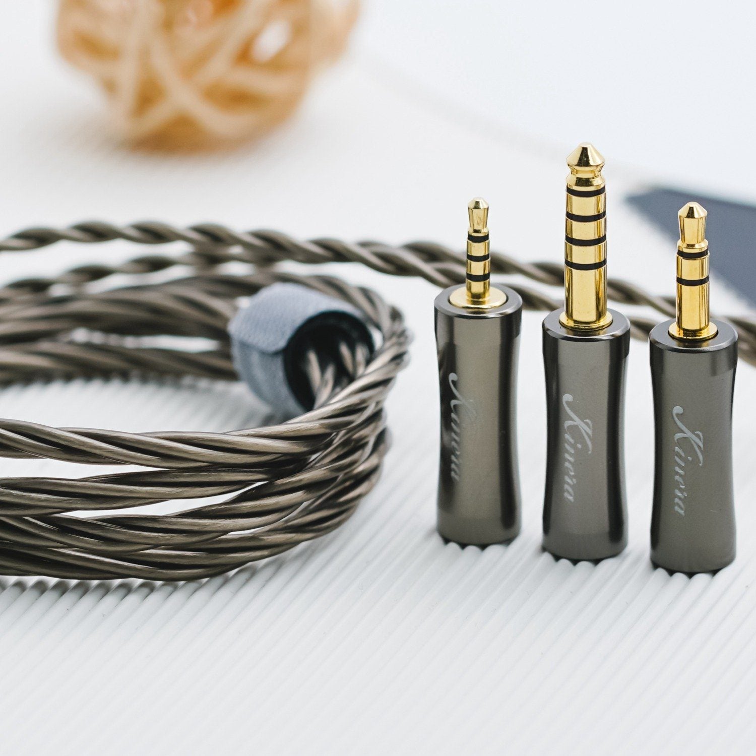 Kinera Dromi 6N OCC 4 Core Silver-plated Upgrade Cable HiFiGo 