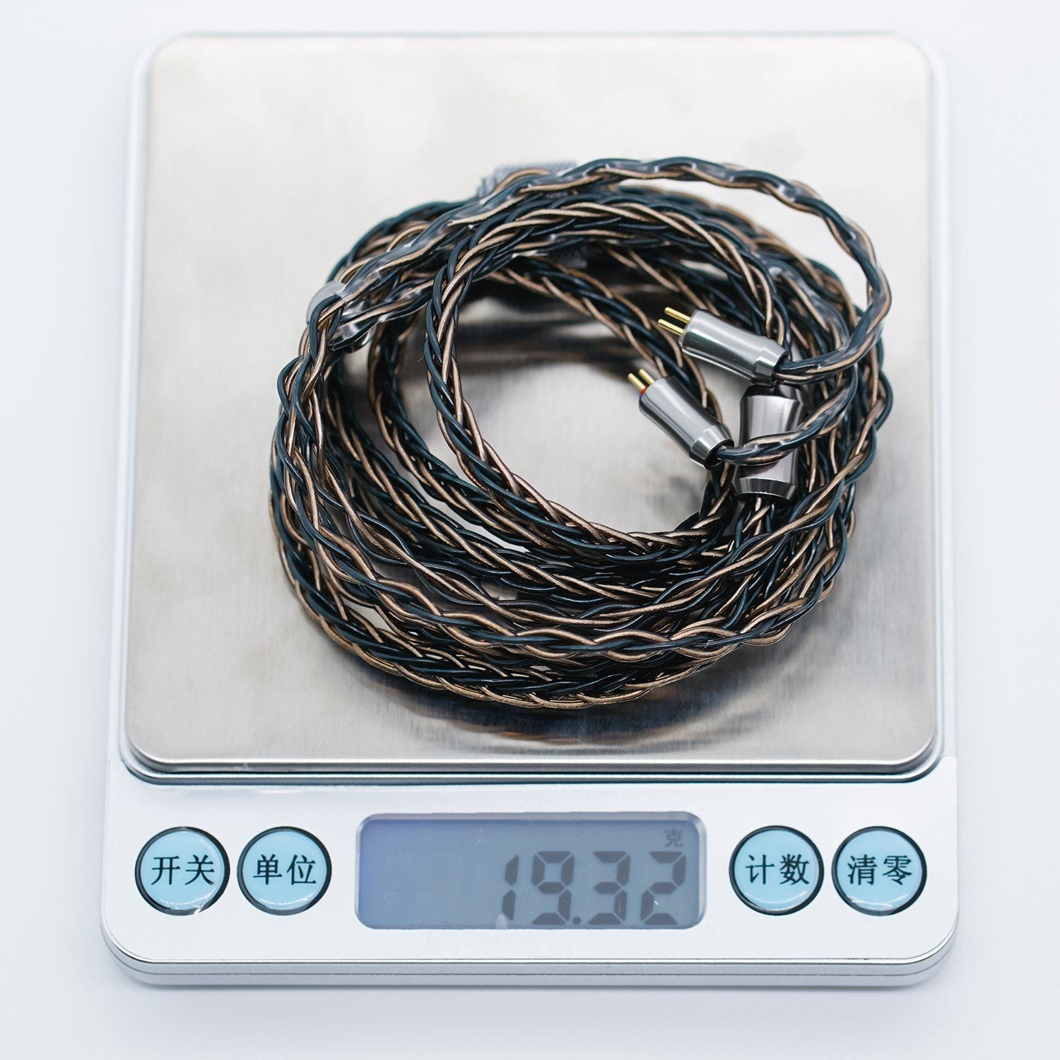 Kinera Leyding 5N OFC Alloy Copper 8 Core Silver-plated Hybrid Cable HiFiGo 