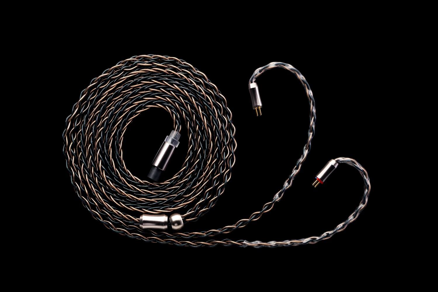 Kinera Leyding 5N OFC Alloy Copper 8 Core Silver-plated Hybrid Cable HiFiGo 