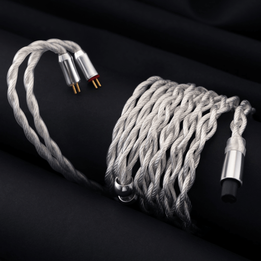 Kinera QoA RUM Modular Upgrade Cable With 6N OCC With Silver Plated Wire MMCX / 0.78mm HiFiGO 