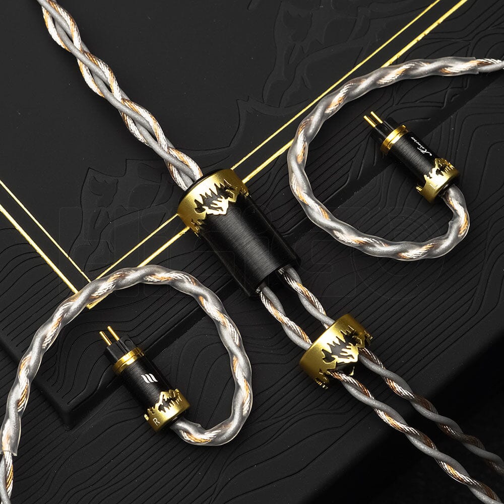 Kinera × Effect Audio Orlog Dual Material Hybrid Design Earphone Cable Earphone Cable HiFiGo 