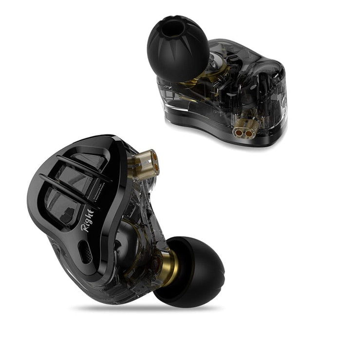 KZ ZAR High-Performance 1DD+7BA Drivers In-Ear Monitors Earphones Earphone HiFiGo 