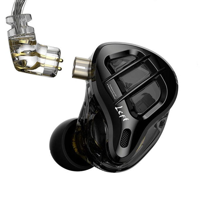 KZ ZSN Pro X Dual Driver 1BA+1DD Hybri Metal Earphones HiFi in-Ear Monitor  Y7D3