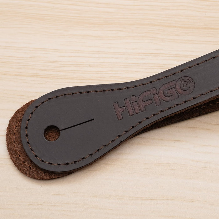 Leather Earphone Holder Neck Strap — HiFiGo