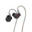LETSHUOER D13-Custom 13mm DLC Diaphragm Dynamic Driver In-Ear Earphone HiFiGo Black 4.4MM 