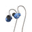 LETSHUOER D13-Custom 13mm DLC Diaphragm Dynamic Driver In-Ear Earphone HiFiGo Blue 4.4MM 