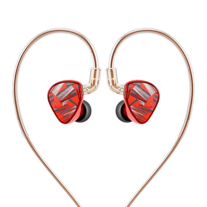 SHUOER EJ07M HBB Kinda Lava Edition HIFI In-Ear Earphones — HiFiGo