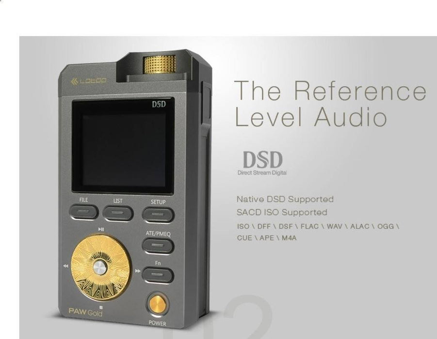Intermedia Lotoo Paw Gold High Resolution Audio Player (DAP) — HiFiGo
