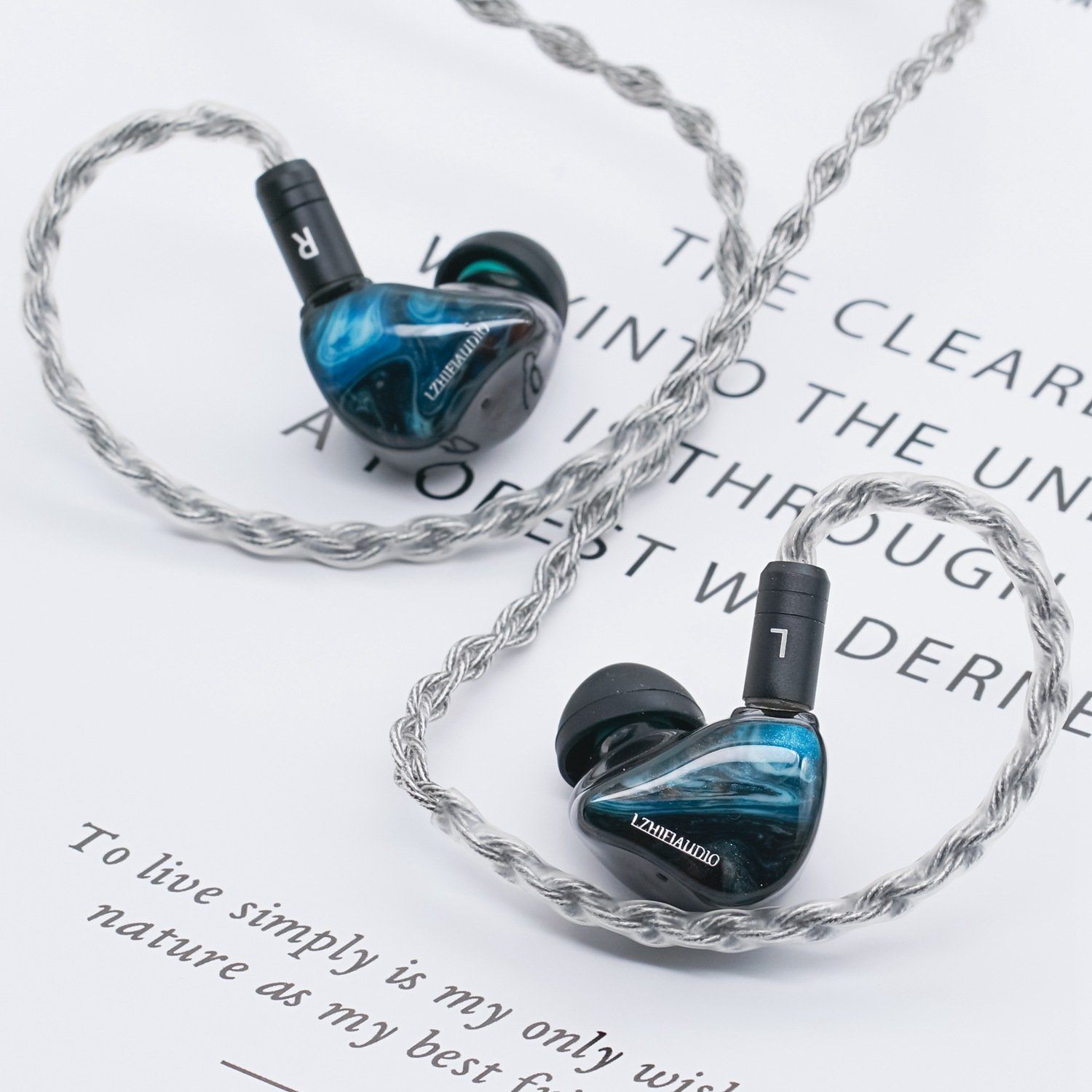 LZ A4 PRO 1 CNT Diaphragm DD + 3 Knowles BA Hybrid HIFI In-Ear Earphone HiFiGo 