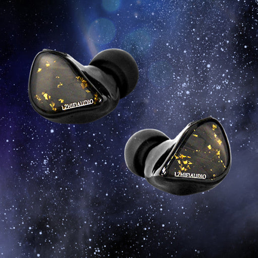 LZ AX Flagship In-Ear Earphone 9 Unit Ceramic+Electrostatic+Dynamic+BA Hybrid IEMs HiFiGo 