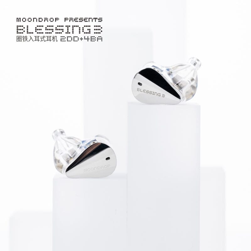 Moondrop Blessing3 / Blessing 3 2DD + 4BA Hybrid In-Ear Monitors Earphone HiFiGo 