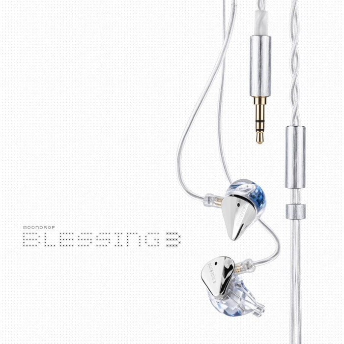 Moondrop Blessing3 / Blessing 3 2DD + 4BA Hybrid In-Ear Monitors Earphone HiFiGo 