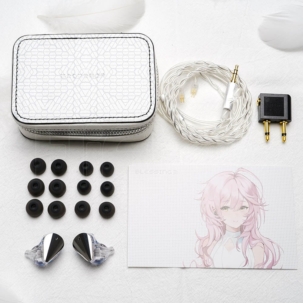 Moondrop Blessing3 / Blessing 3 2DD + 4BA Hybrid In-Ear Monitors Earphone HiFiGo 