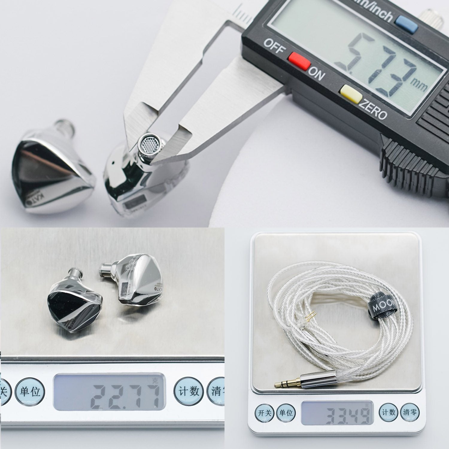 Moondrop Kato Flagship ULT Dynamic Driver In Ear Earphone HiFiGo 