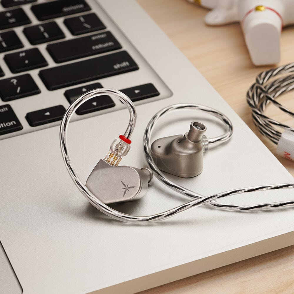 Moondrop LAN 10mm Dual-Cavity Dynamic Driver IEM With Interchangeable Cable Earphone HiFiGo 